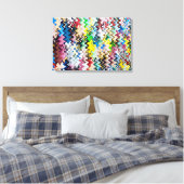 Bouy Rainbow, 2018 (foto) | SVP-Afbeeldingen Canvas Afdruk (Insitu (Slaapkamer))