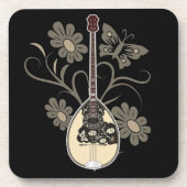 Bouzouki Bier Onderzetter (Voorkant)