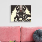 Bouzouki Canvas Afdruk (Insitu (Woonkamer))