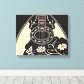 Bouzouki Canvas Afdruk (Insitu (Houten vloer))