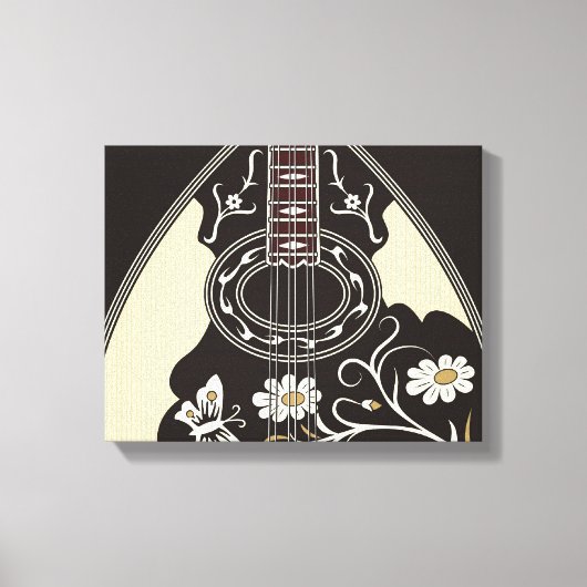 Bouzouki Canvas Afdruk (Voorkant)