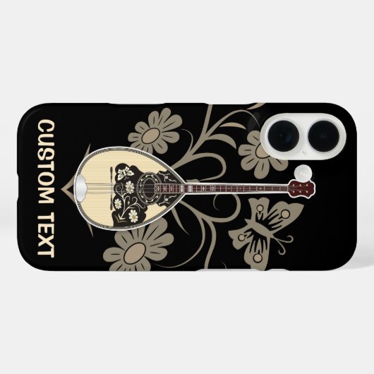 Bouzouki Case-Mate iPhone Case (Achterkant (horizontaal))