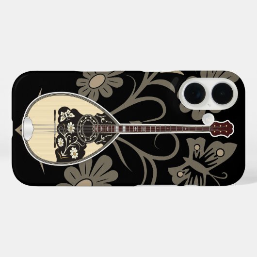 Bouzouki Case-Mate iPhone Case (Achterkant (horizontaal))