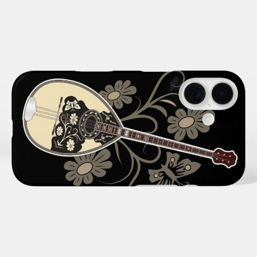 Bouzouki Case-Mate iPhone Case (Achterkant (horizontaal))