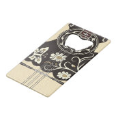 Bouzouki Creditkaart Flessenopener (Voorkant Gekanteld)