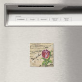 Bouzouki Elegant Tulip  Sheet Music Magneet (Insitu (Vaatwasser))