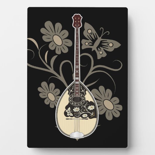 Bouzouki Fotoplaat (voorkant)