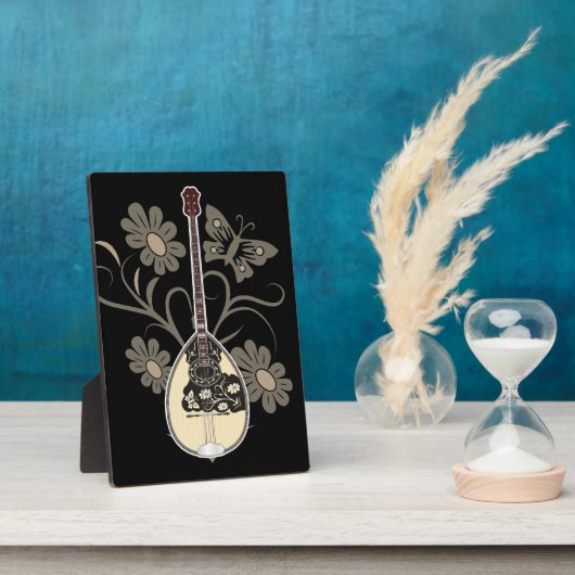 Bouzouki Fotoplaat (Zijkant)