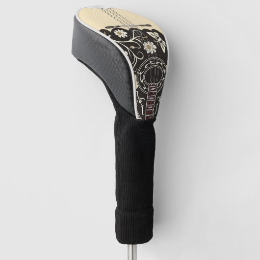 Bouzouki Golfheadcover (Schuin)