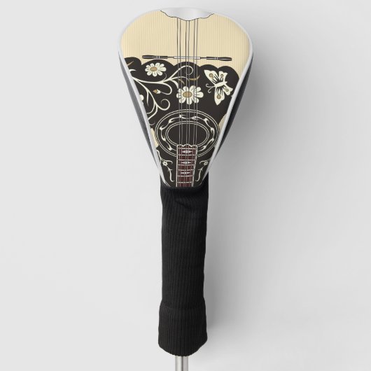 Bouzouki Golfheadcover (Voorkant)