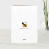 Bouzouki - Happy Birthday - Editable Birthday Kaart (Achterkant)