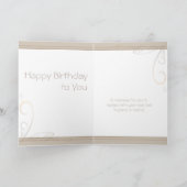 Bouzouki - Happy Birthday - Editable Birthday Kaart (Binnen)