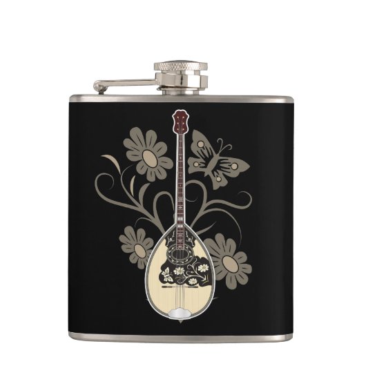 Bouzouki Heupfles (Voorkant)