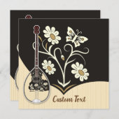 Bouzouki Kaart (Voorkant / Achterkant)