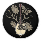 Bouzouki Keramische Knop (Voorkant)