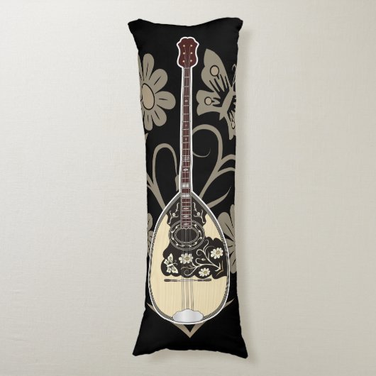 Bouzouki Lichaamskussen (Voorkant Verticaal)