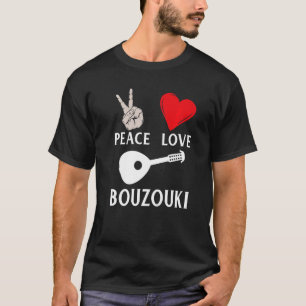 Bouzouki Musical Instrument Irish Bouzouki Music P T-shirt