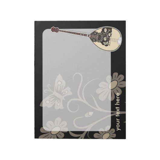 Bouzouki Notitieblok (Linkerzijde)