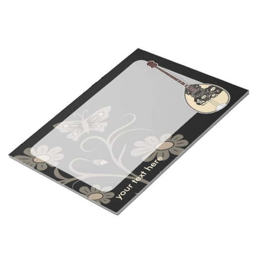 Bouzouki Notitieblok (Schuin)