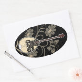 Bouzouki Ovale Sticker (Envelop)