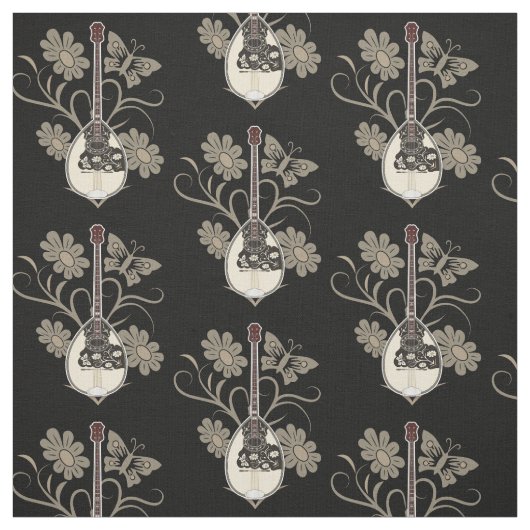 Bouzouki Pattern Stof (Swatch)