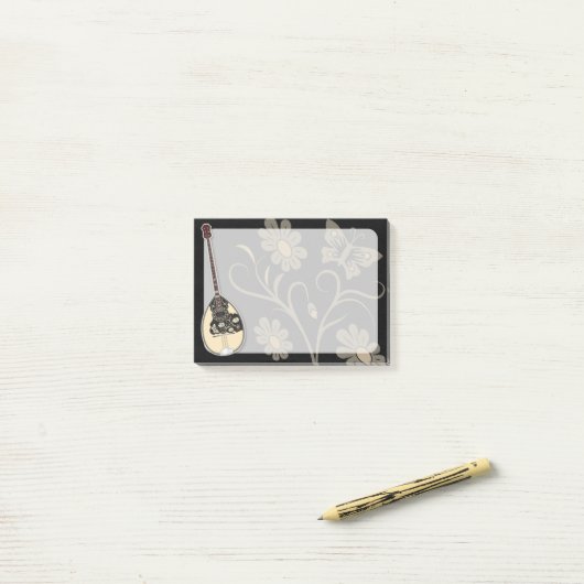 Bouzouki Post-it® Notes (Op bureau)