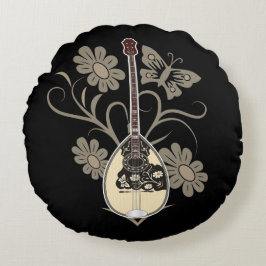 Bouzouki Rond Kussen