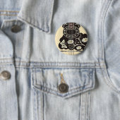 Bouzouki Ronde Button 5,7 Cm (In situ)