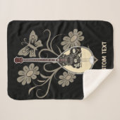 Bouzouki Sherpa Deken (Voorkant (horizontaal))