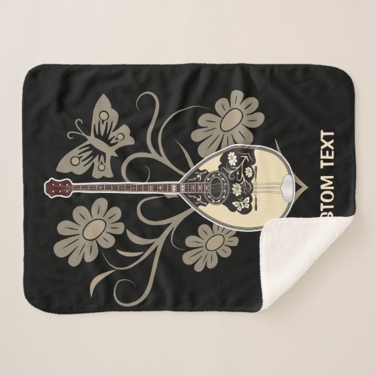 Bouzouki Sherpa Deken (Voorkant (horizontaal))