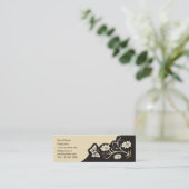 Bouzouki Skinny Visitekaartjes (Staand voorkant)