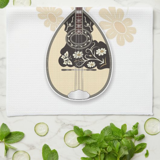 Bouzouki Theedoek (Gevouwen)