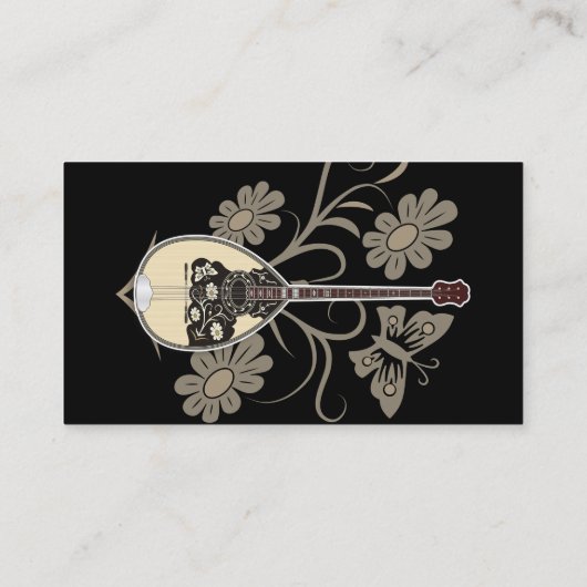 Bouzouki Visitekaartje (Achterkant)