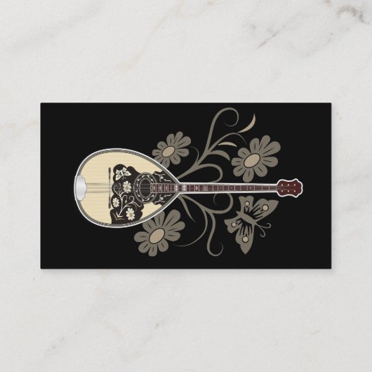 Bouzouki Visitekaartje (Achterkant)