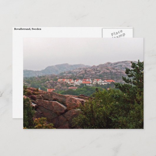 Bovallstrand Briefkaart (Voorkant / Achterkant)