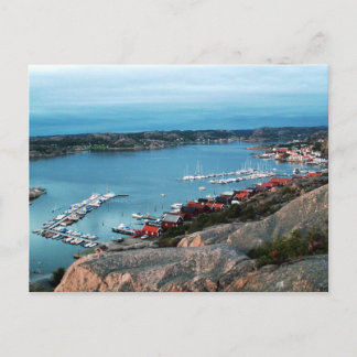 Bovallstrand harbour view briefkaart