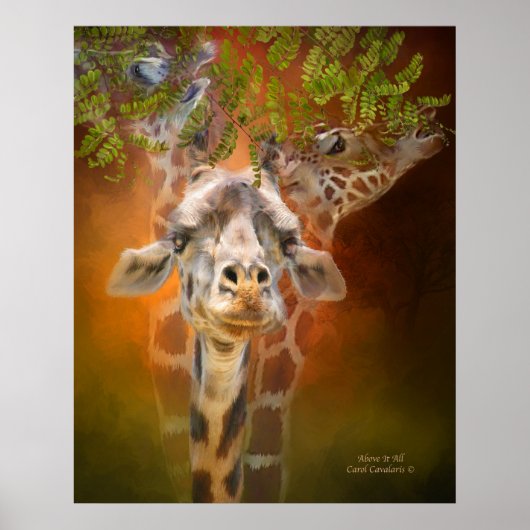 Boven alles Art Poster/afdrukken Poster (Voorkant)