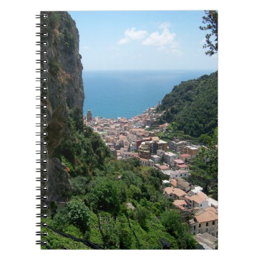 Boven Amalfi-notebook Notitieboek (Voorkant)