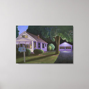 Boven beneden 2006 canvas afdruk