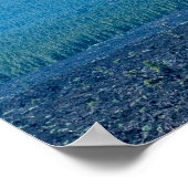 Boven boomlijn // Dense Forest and Blue Mountain Poster (Hoek)