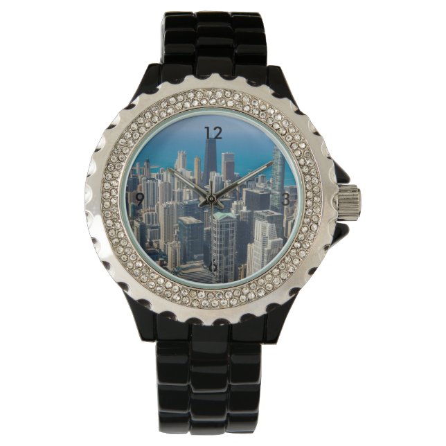 Boven Chicago Horloge (Voorkant)