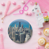 Boven Chicago Papieren Bordje (Feest)