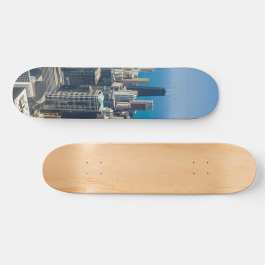 Boven Chicago Skateboard (Horizontaal)