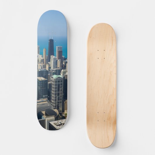 Boven Chicago Skateboard (Voorkant)