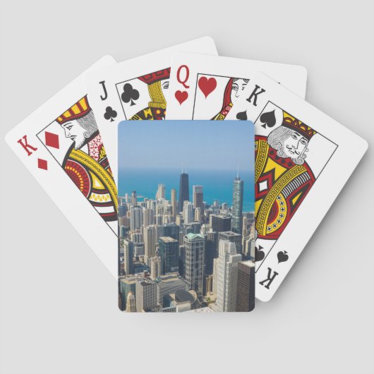 Boven Chicago Speelkaarten (Achterkant)