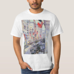 Boven de Avenue vanaf 34th Street, mei 1917 door H T-shirt