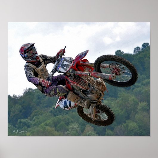 Boven de bomen poster (Voorkant)