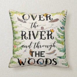 Boven de Bossen Woodland Nursery Pillow Kussen