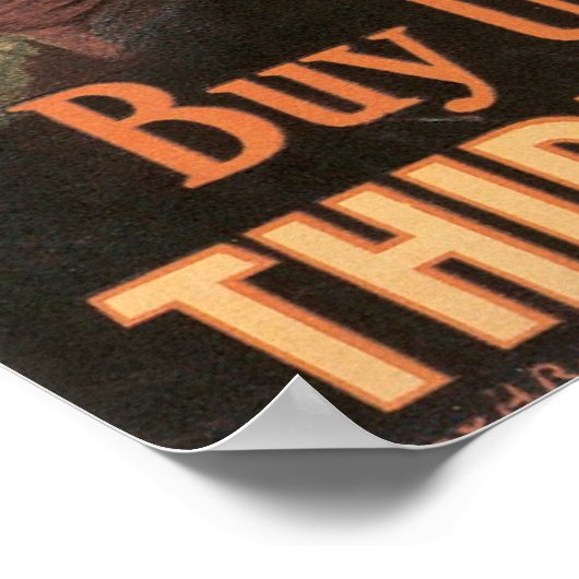 Boven de bovenkant voor u Poster (Hoek)