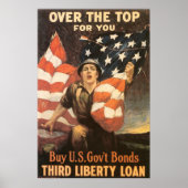 Boven de bovenkant voor u Poster (Voorkant)